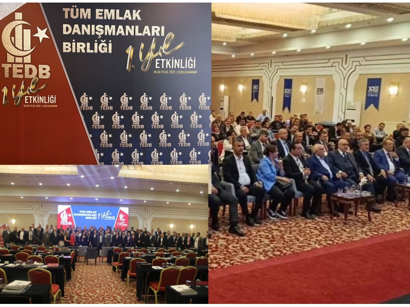 Birliğimizin tüm teşkilatının katıldığı birinci yıl çalıştayı.