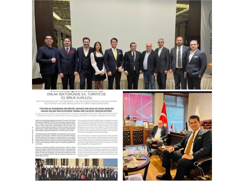 TEDB Uluslararası Yabancı Temsilciler başkanlığı