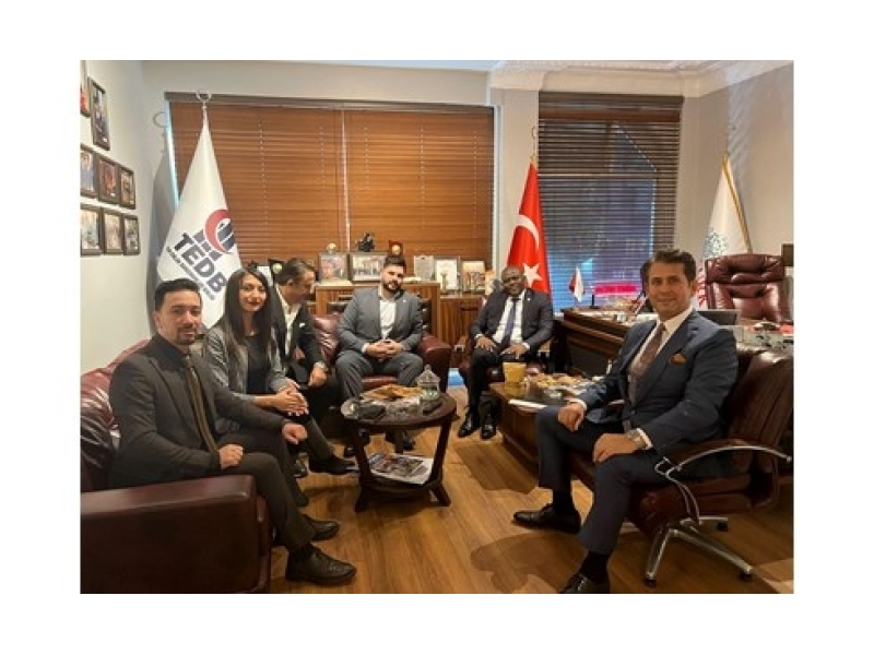 TEDB Uluslararası ilişkilerden sorumlu Gn.Bşkn.yrd. Sn İsmail ALTIN'ı Ziyaret