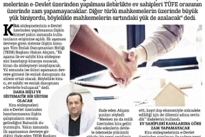 Fahiş Kira Artışı Tarih Oluyor