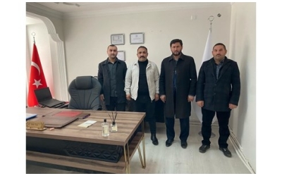 TEDB Muş il başkanımız Erkan KALIR'ı Ziyaret
