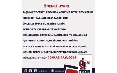 ÖNEMLİ UYARI
