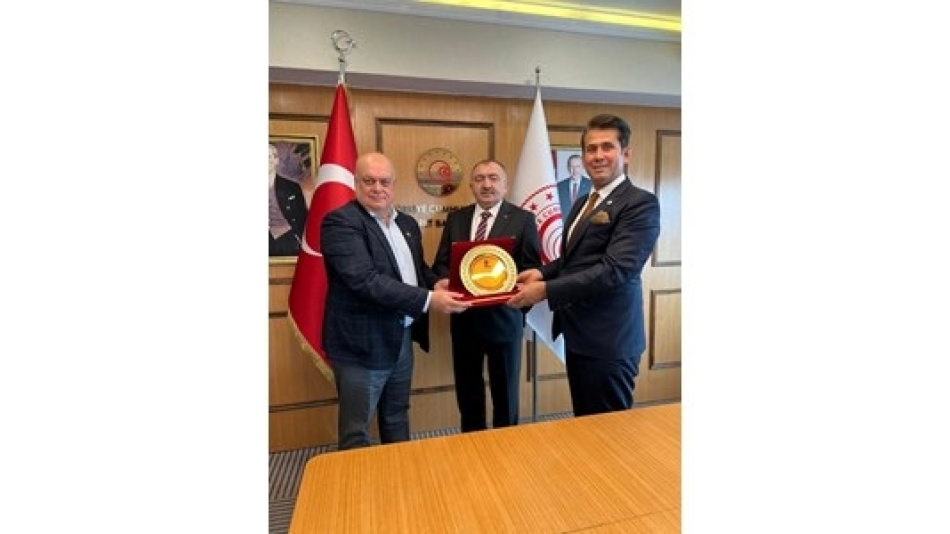 TEDB Genel Başkan yardımcılarımız sn.Erkan Özgür ve sn.İsmail ALTIN'ı Ziyaret