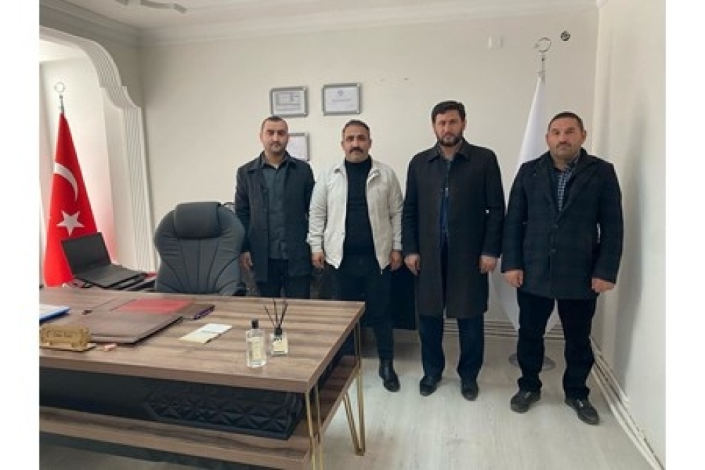 TEDB Muş il başkanımız Erkan KALIR'ı Ziyaret