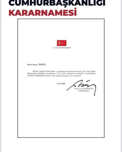 Cumhurbaşkanlığı Kararnamesi