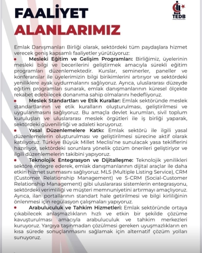 Faaliyet Alanlarımız