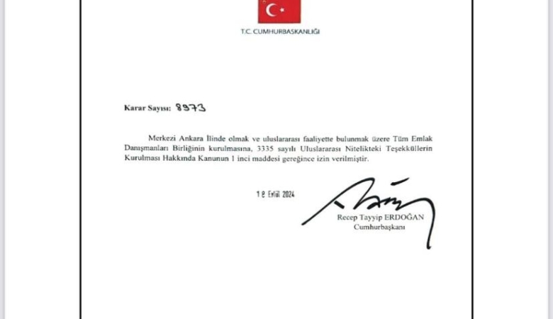 Cumhurbaşkanlığı Kararnamesi