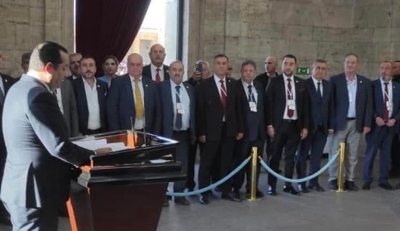 Genel Başkanımız ,Tüm İl başkanlarımızla ATA”mızı ziyaret ettik…