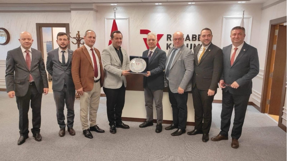 Rekabet kurumu Başkanımız sn.Birol KULE ye ziyarette bulunduk.