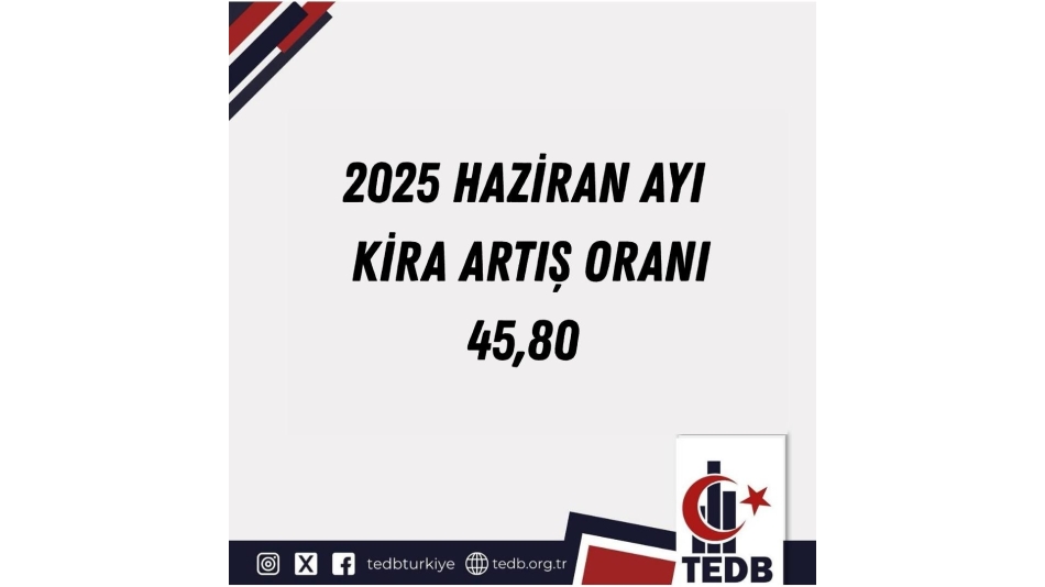 HAZİRAN AYI KİRA ARTIŞ ORANI 