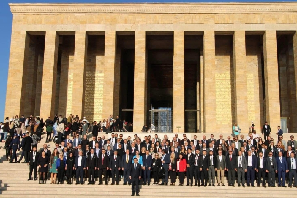 Genel Başkanımız ,Tüm İl başkanlarımızla ATA”mızı ziyaret ettik…