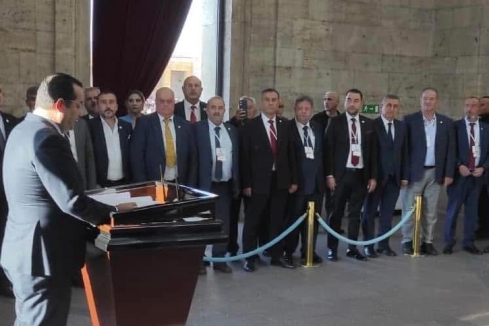 Genel Başkanımız ,Tüm İl başkanlarımızla ATA”mızı ziyaret ettik…