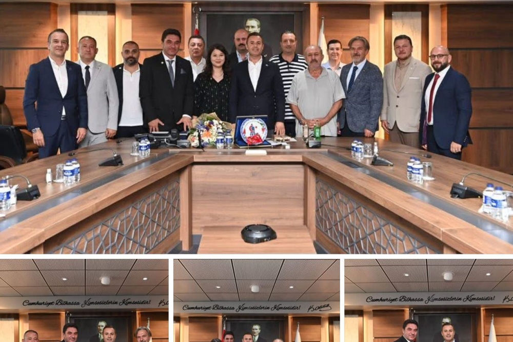 TEDB Bakıkesir İl temsilcimiz Halil Torun ve yönetimi ,Büyükşehir Belediye Başkanı Sn. Ahmet Akın “ı ziyaret etti…