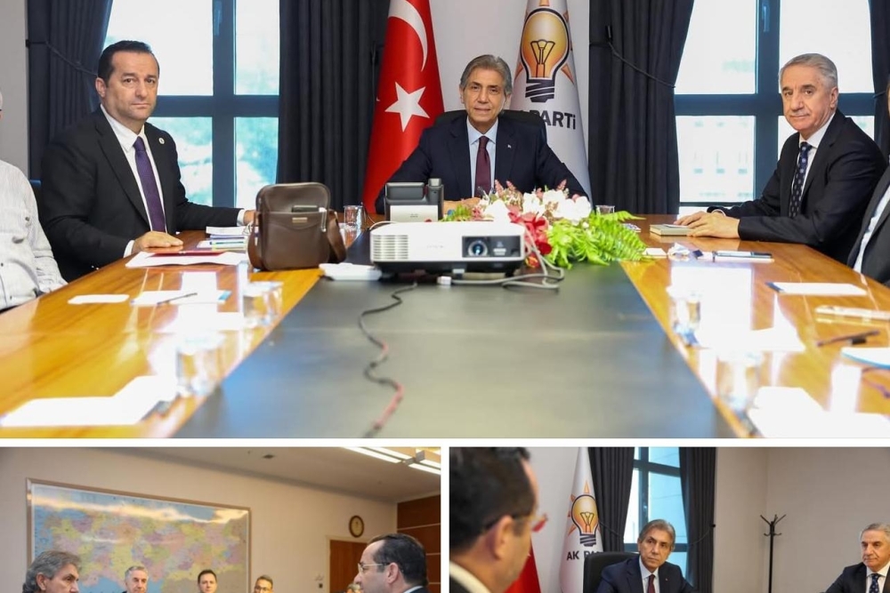 Ak Parti Yerel yönetimlerden sorumlu Başkan ve Ak Parti Genel Başkan Yardımcısı Mustafa DEMİR beyefendiye Gayrimenkullere RAYİÇ BEDELLERİNİN fahiş artışıyla ilgili görüş ve önerilerimizi sunduk. 01 Ekim 2025 tarihinde TBMM açıldıktan sonraki süreçte kanun değişikliği ile ilgili çalışma içerisinde b