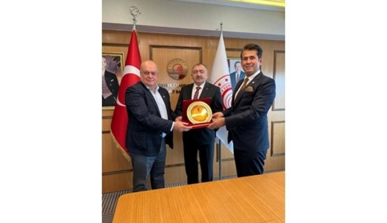 TEDB Genel Başkan yardımcılarımız sn.Erkan Özgür ve sn.İsmail ALTIN'ı Ziyaret