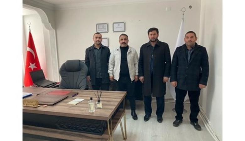 TEDB Muş il başkanımız Erkan KALIR'ı Ziyaret