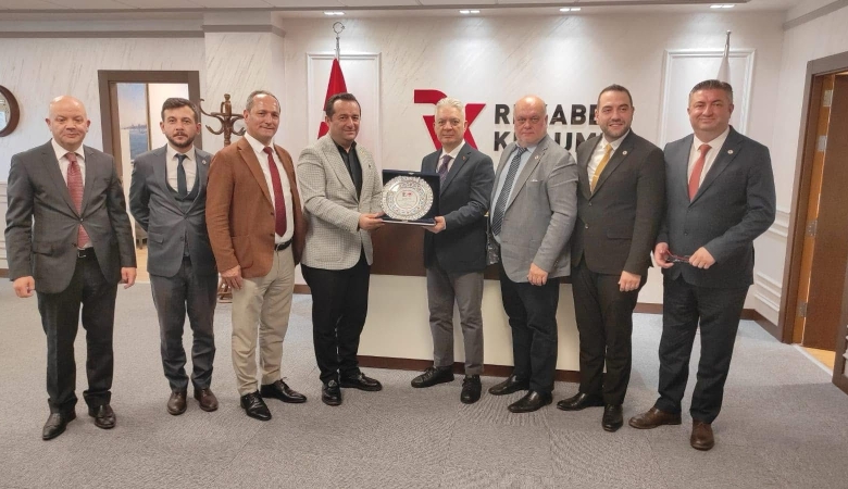 Rekabet kurumu Başkanımız sn.Birol KULE ye ziyarette bulunduk.