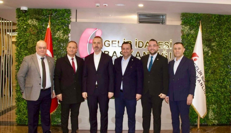 GİB BAŞKANI BEKİR BAYRAKDAR'I ZİAYRETİMİZ