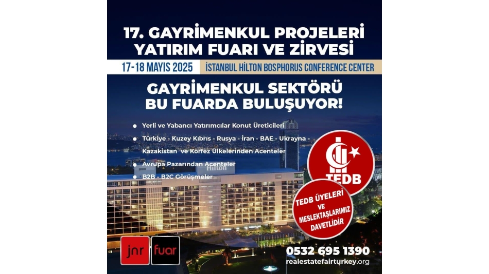 17. GAYRİMENKUL PROJELERİ YATIRIM FUARI